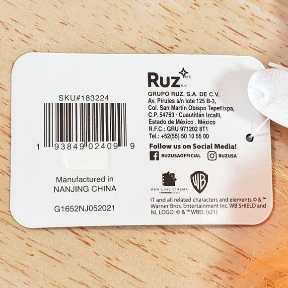 IT CHAPTER 2 Pennywise Halloween 6" Horror Clip UltraSoft Collectible Plush - Picture 9 of 9